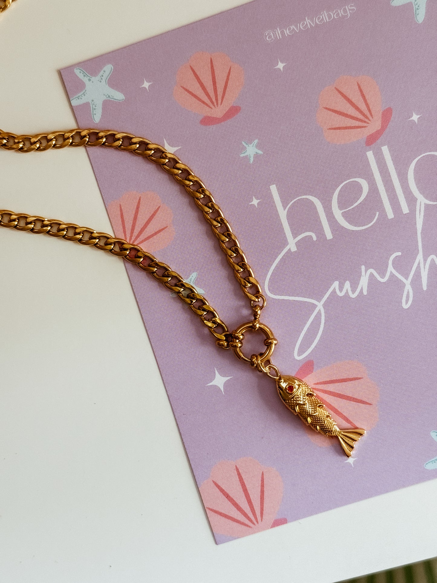 Cuban koi Necklace