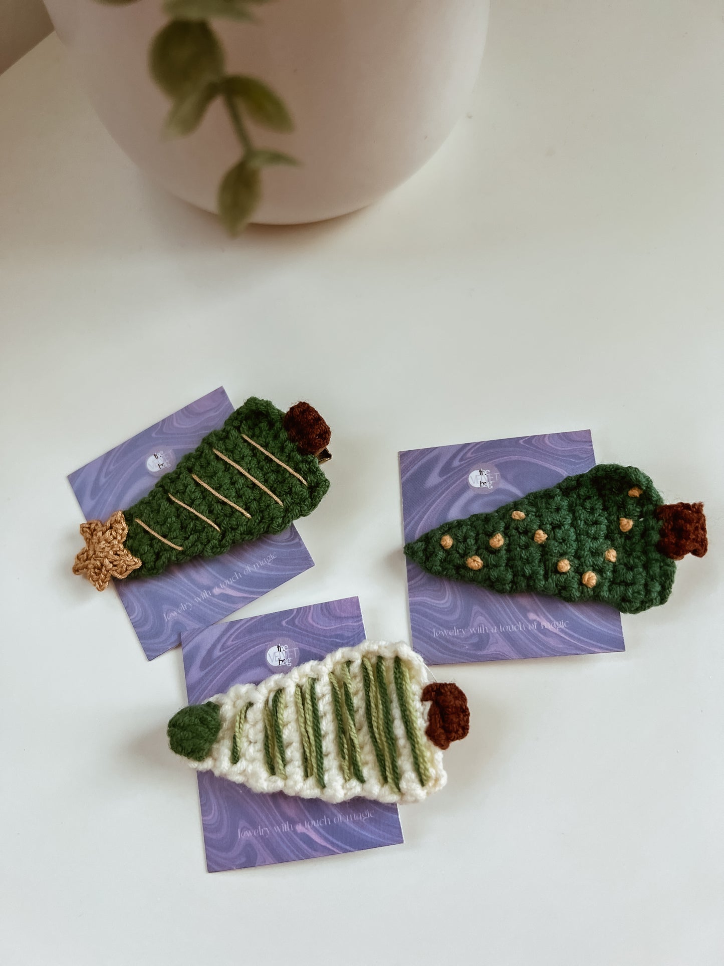 Christmas hair clip