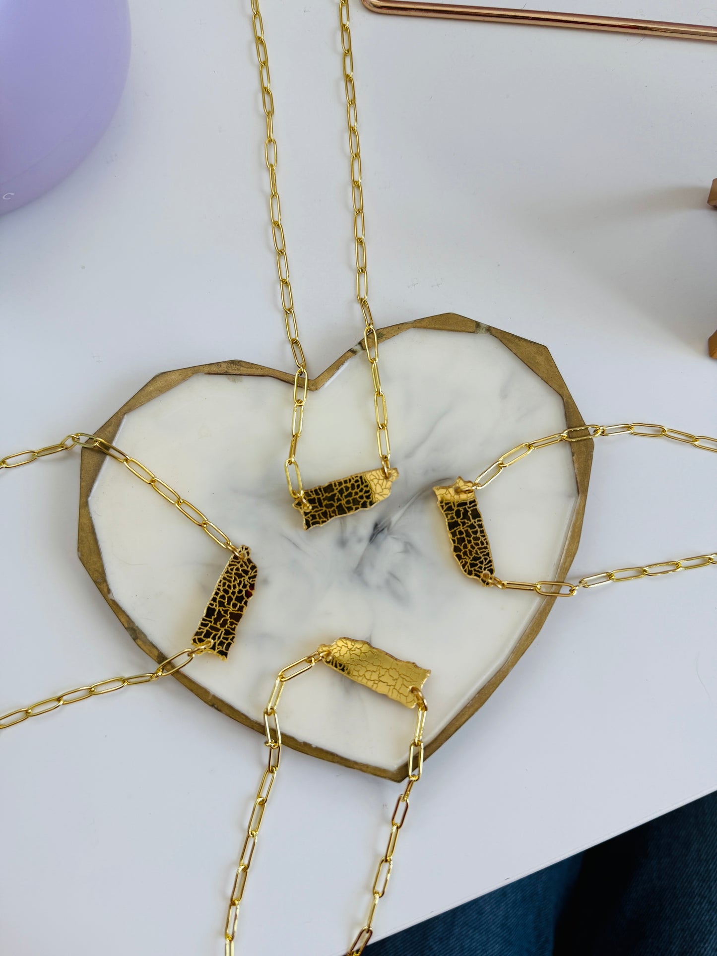 100 x 35 gold Necklace