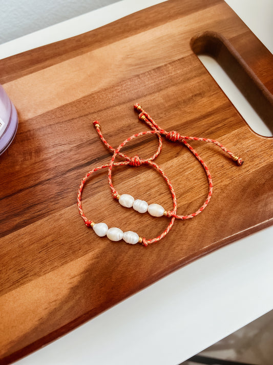 Coral bracelets